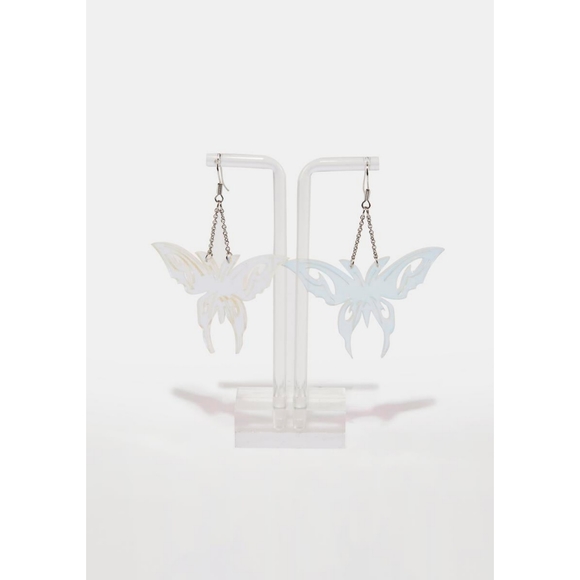 Flyers By Holo Butterfly Earrings - Picture 4 of 5